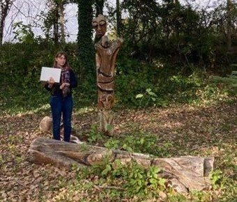 Trois totems — Vincenzo Follykoué
